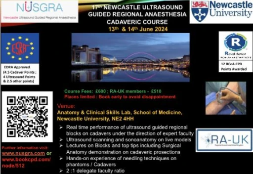 17th NUSGRA CADAVER COURSE JUNE 2024