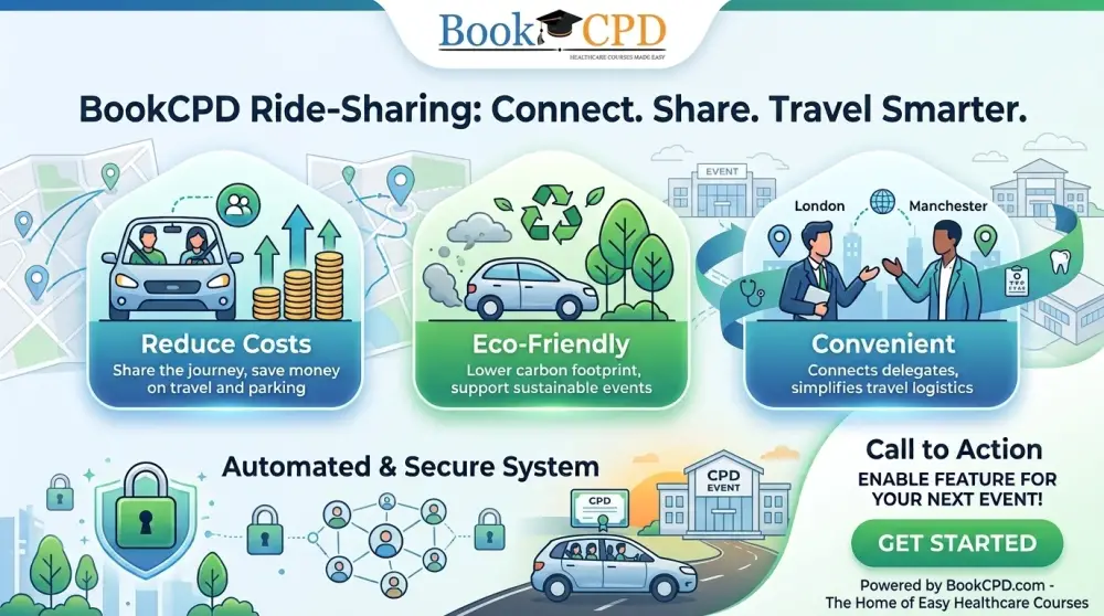 Go Green & Connect: Introducing FREE Eco-Friendly Ride-Sharing by BookCPD! 🚗🌱✨
